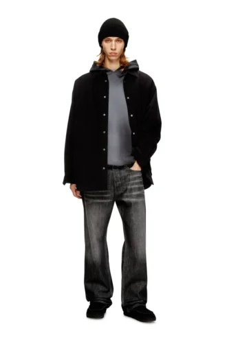 s-baggy-padd-hgbk Chemise en coton avec broderie ovale D
