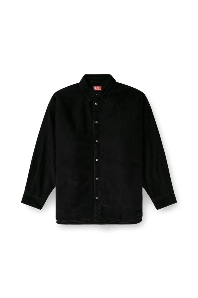 s-baggy-padd-hgbk Chemise en coton avec broderie ovale D