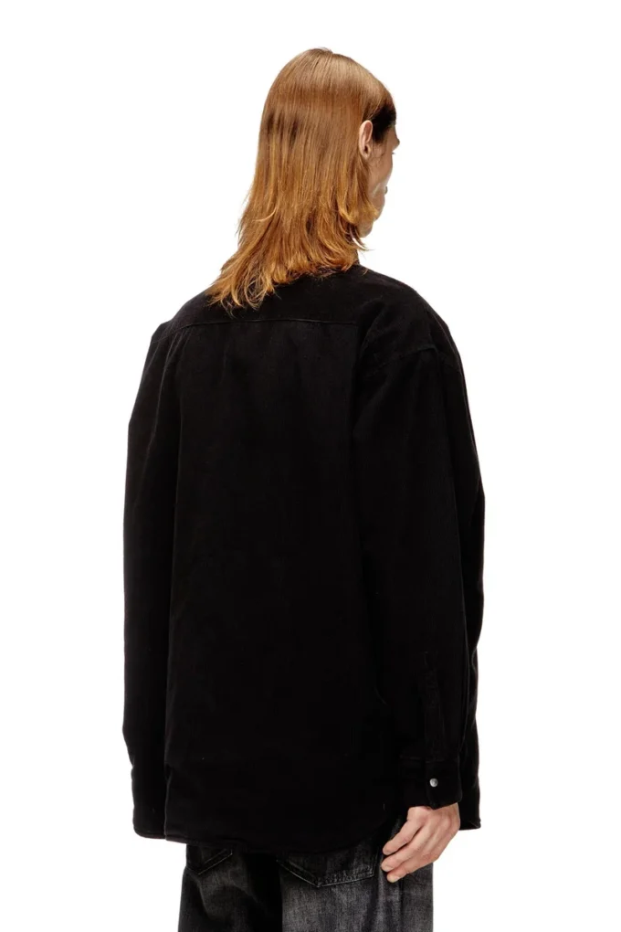 s-baggy-padd-hgbk Chemise en coton avec broderie ovale D