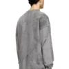 s-baxt-t1 Sweat-shirt effet craquelé avec micro-logo