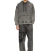 s-boxt-hood-den Sweat à capuche avec patch brut au dos