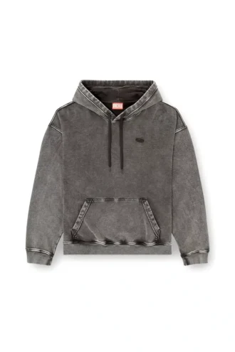 s-boxt-hood-den Sweat à capuche avec patch brut au dos