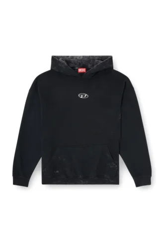 s-boxt-hood-t10 Sweat à capuche avec découpe métallique Oval D