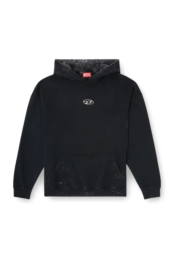 s-boxt-hood-t10 Sweat à capuche avec découpe métallique Oval D