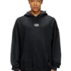 s-boxt-hood-t10 Sweat à capuche avec découpe métallique Oval D