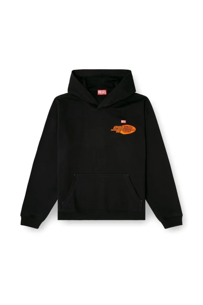 s-boxt-hood-t5 Sweat à capuche en coton avec imprimé au dos