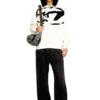 s-boxt-n5 Sweat-shirt avec logo floqué vieilli
