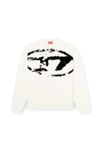 s-boxt-n5 Sweat-shirt avec logo floqué vieilli