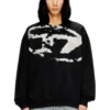 s-boxt-n5 Sweat-shirt avec logo floqué vieilli