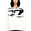 s-boxt-n5 Sweat-shirt avec logo floqué vieilli