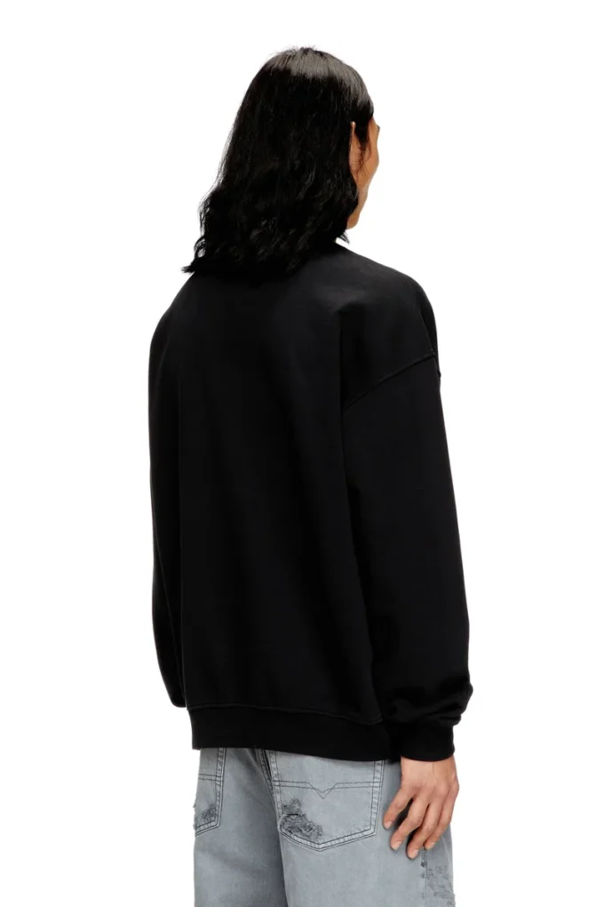 s-boxt-n5 Sweat-shirt avec logo floqué vieilli
