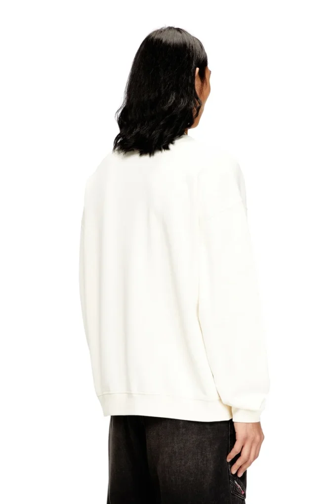 s-boxt-n5 Sweat-shirt avec logo floqué vieilli