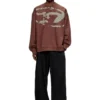 s-boxt-n5 Sweat-shirt en coton avec logo Oval D floqué