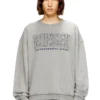 s-boxt-raw-v1 Sweat-shirt en coton avec logo appliqué