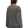 s-boxt-raw-v1 Sweat-shirt en coton avec logo appliqué