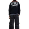 s-boxt-t1 Sweat-shirt en coton avec imprimé ovale D