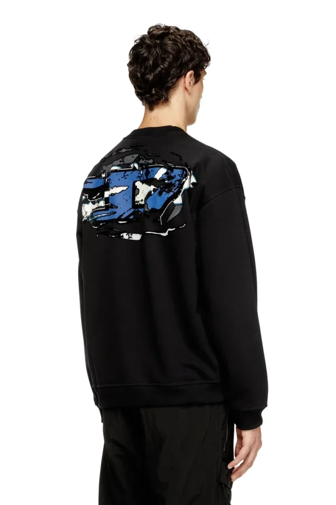 s-boxt-t2 Sweat-shirt avec logo Oval D