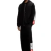 s-boxt-zip-hood-div Sweat à capuche avec patch logo brodé