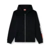 s-boxt-zip-hood-div Sweat à capuche avec patch logo brodé