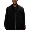s-boxt-zip-hood-div Sweat à capuche avec patch logo brodé