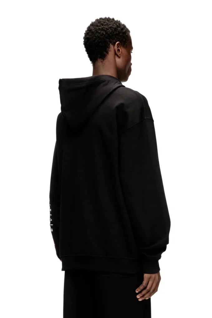 s-boxt-zip-hood-div Sweat à capuche avec patch logo brodé
