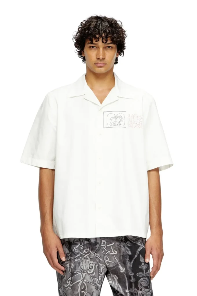 s-brack-a-hgbs Chemise avec imprimé épée