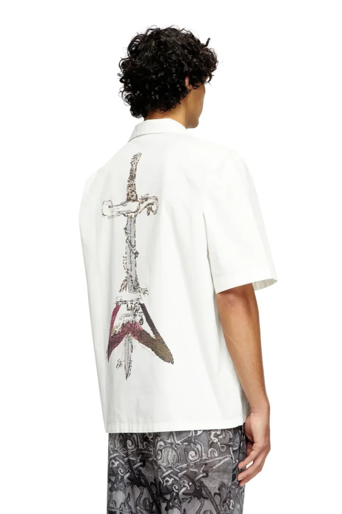 s-brack-a-hgbs Chemise avec imprimé épée