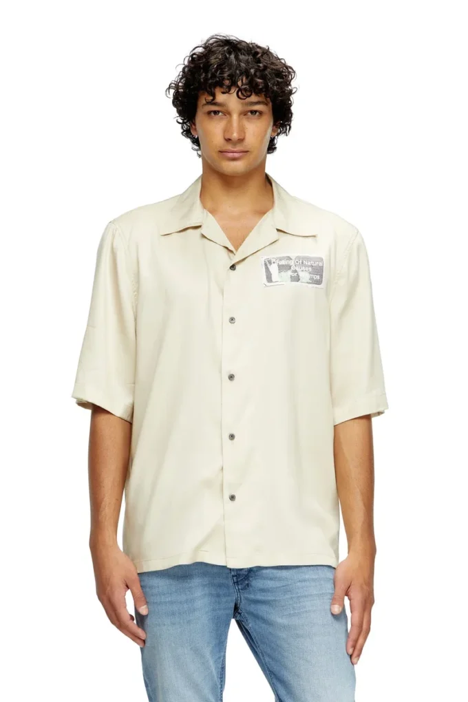 s-brack-b-epbr Chemise TENCEL™ avec motif en strass