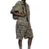 s-brack-epbw Chemise à imprimés camouflage mixtes
