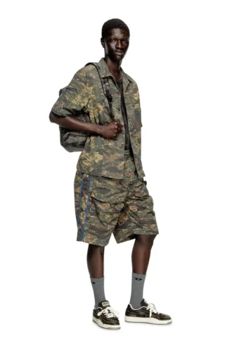 s-brack-epbw Chemise à imprimés camouflage mixtes