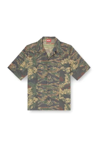 s-brack-epbw Chemise à imprimés camouflage mixtes