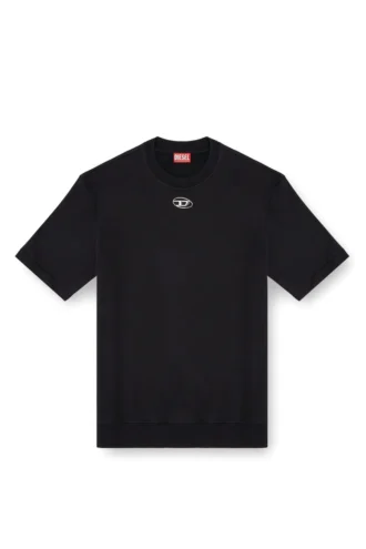 s-cooling-l1 Sweat-shirt à manches courtes avec logo métallique