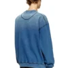 s-crao-boxt Pull en coton avec coutures contrastées