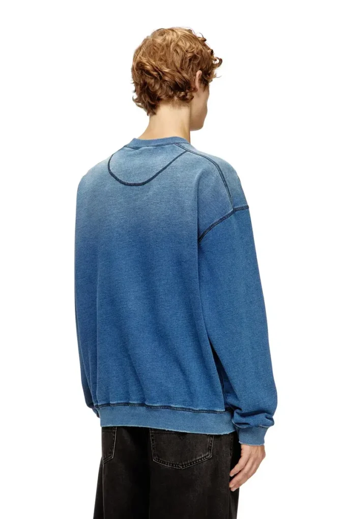s-crao-boxt Pull en coton avec coutures contrastées