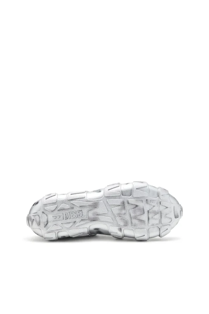 s-d-griffe low Baskets S-D-Griffe-Metallic en mesh et PU