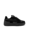 s-d-ollie low D-Ollie-Monochrome baskets en daim et cuir