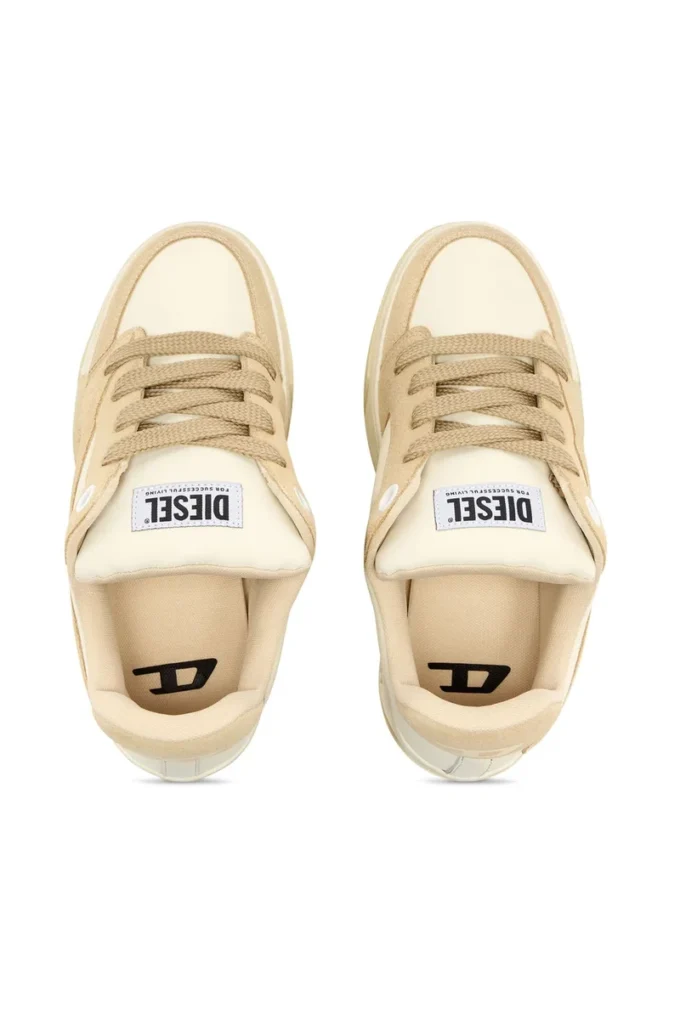 s-d-ollie low w D-Ollie-Distressed baskets en cuir et daim