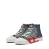 s-d-verse mid ii D-Verse – Baskets montantes en denim avec logo D