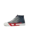 s-d-verse mid ii D-Verse – Baskets montantes en denim avec logo D