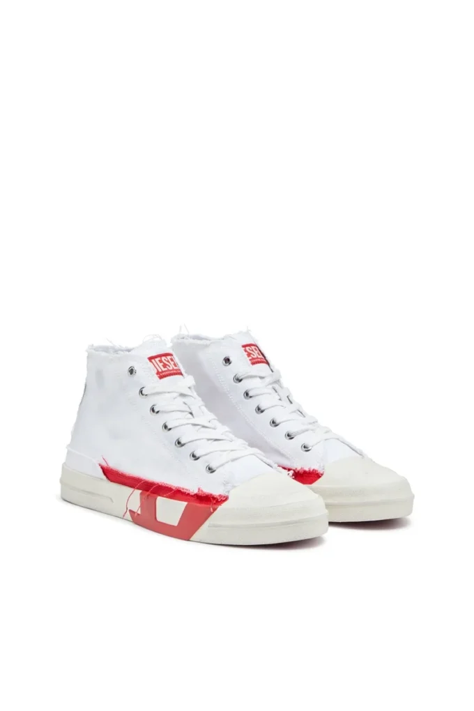 s-d-verse mid S-D-Verse-Dirty-effect baskets montantes en toile