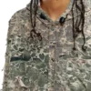 s-dewny-hood-hockk Chemise camouflage à effet délavé