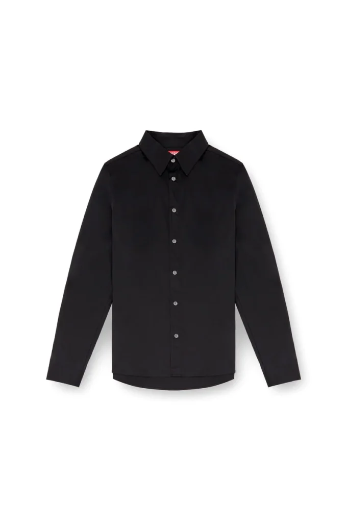 s-fitty-a Chemise habillée avec col brodé du logo