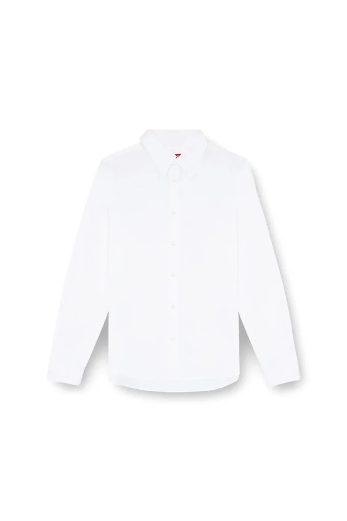 s-fitty-a Chemise habillée avec col brodé du logo