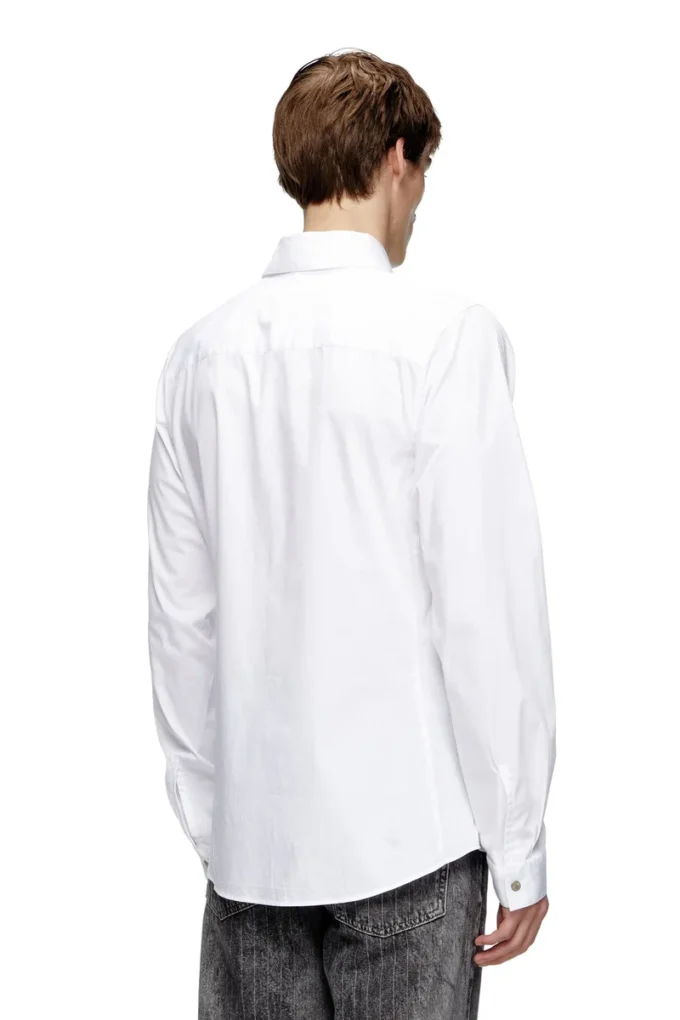 s-fitty-a Chemise habillée avec col brodé du logo