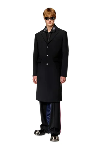 s-gander-r Chemise à demi-zip en jersey et popeline