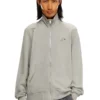 s-ginni-zip-od Sweat-shirt zippé avec logo métallisé
