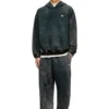 s-kai Sweat à capuche en coton avec poche kangourou