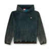 s-kai Sweat à capuche en coton avec poche kangourou