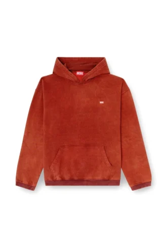 s-kai Sweat à capuche en coton avec poche kangourou