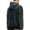 s-kai Sweat à capuche en coton avec poche kangourou